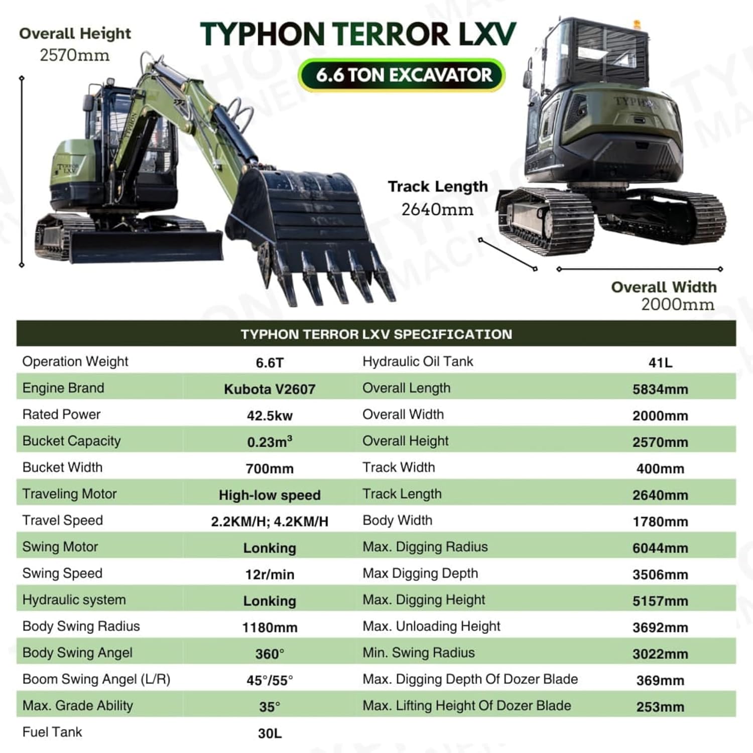 Step-by-step guide for TYPHON Terror LXV 6.6-Ton Excavator review,TYPHON Terror LXV excavator pros cons,Is TYPHON Terror LXV worth buying,TYPHON Terror LXV vs Cat mini excavator,6.6 ton mini excavator review,TYPHON excavator buyer guide - complete tutorial