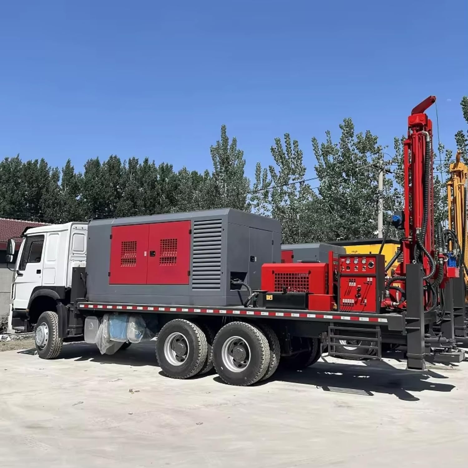 best truck mounted water well drilling rig,should I buy a truck mounted water well drilling rig,truck mounted water well drilling rig vs trailer mounted,deep well drilling machine pros cons,hydraulic water well drilling rig worth buying,best deep borehole drilling equipment unboxing and complete package contents
