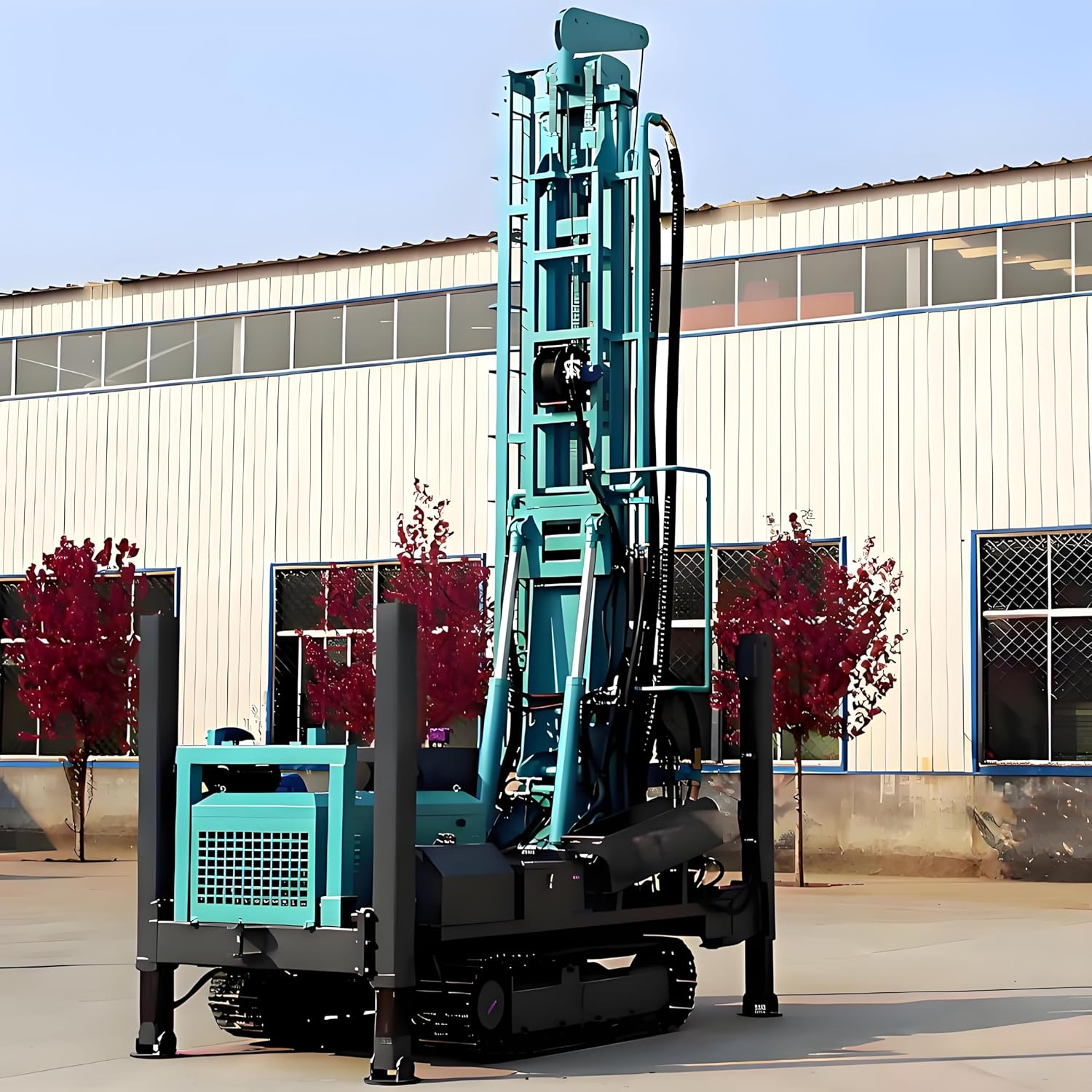 buy portable borehole drilling machine mini water well drill rig pros cons crawler ground drilling equipment worth buying portable borehole drill vs alternatives best compact mobile drill rig should I buy a crawler well drill machine unboxing and complete package contents