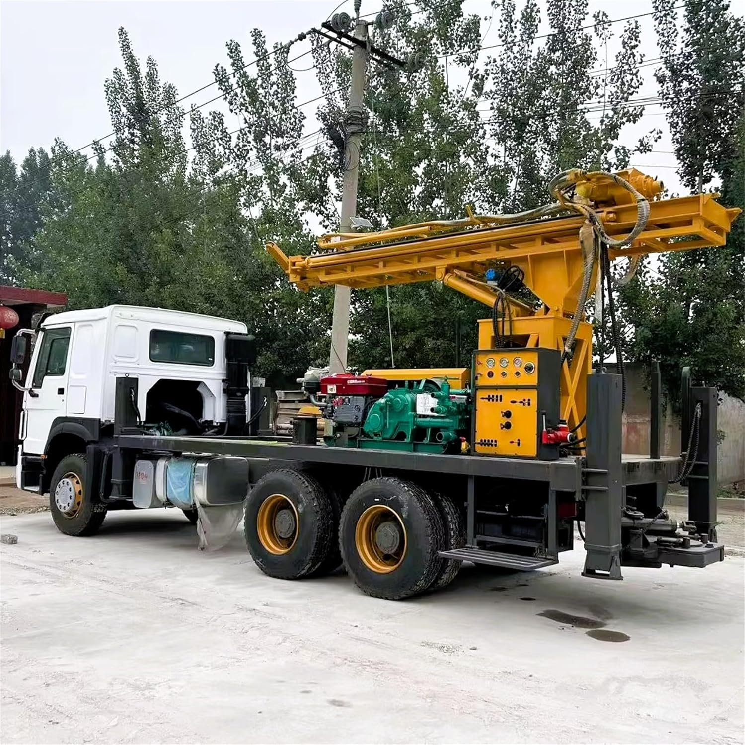 buy truck mounted water well drilling rig,truck mounted drilling machine pros cons,best mobile well drill rig,should I buy a truck mounted borehole rig,geological exploration drilling equipment worth it,heavy duty water well rig vs alternatives - detailed features and technical specifications
