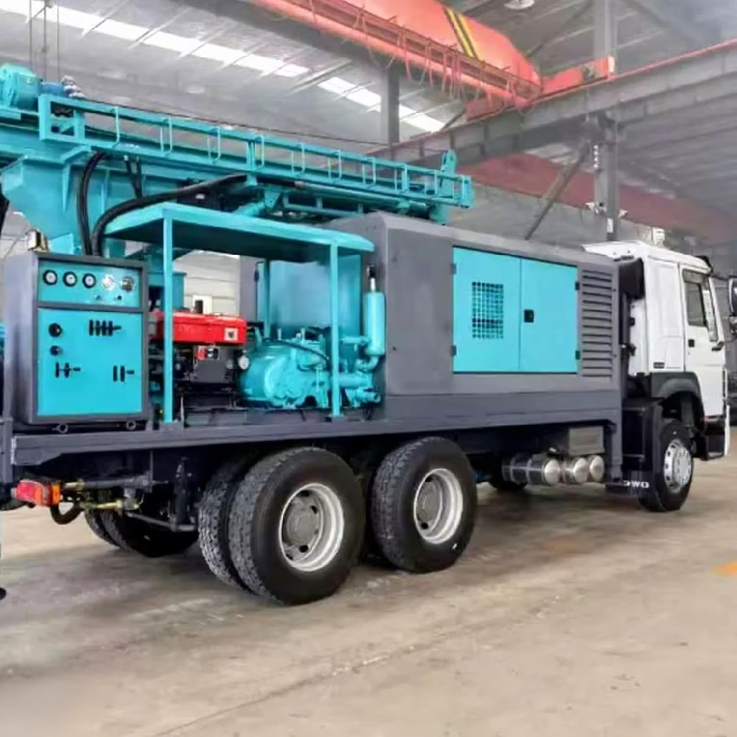 buy truck mounted water well drilling rig,best mobile water drilling machine,water borehole drilling rig worth buying,truck mounted drilling rig pros cons,should I buy a truck mounted water well rig,deep well drilling rig farmers unboxing and complete package contents
