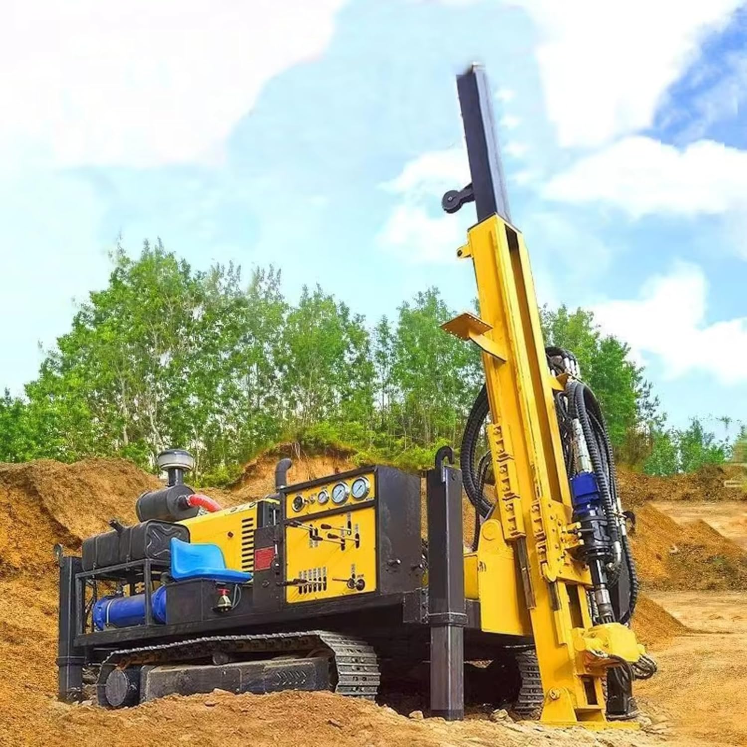 Step-by-step guide for tracked water well drilling rig,hydraulic borehole drilling machine,crawler well drilling rig buy,should I buy tracked water well drilling rig,portable groundwater well drilling equipment pros cons,best hydraulic deep drilling equipment - complete tutorial