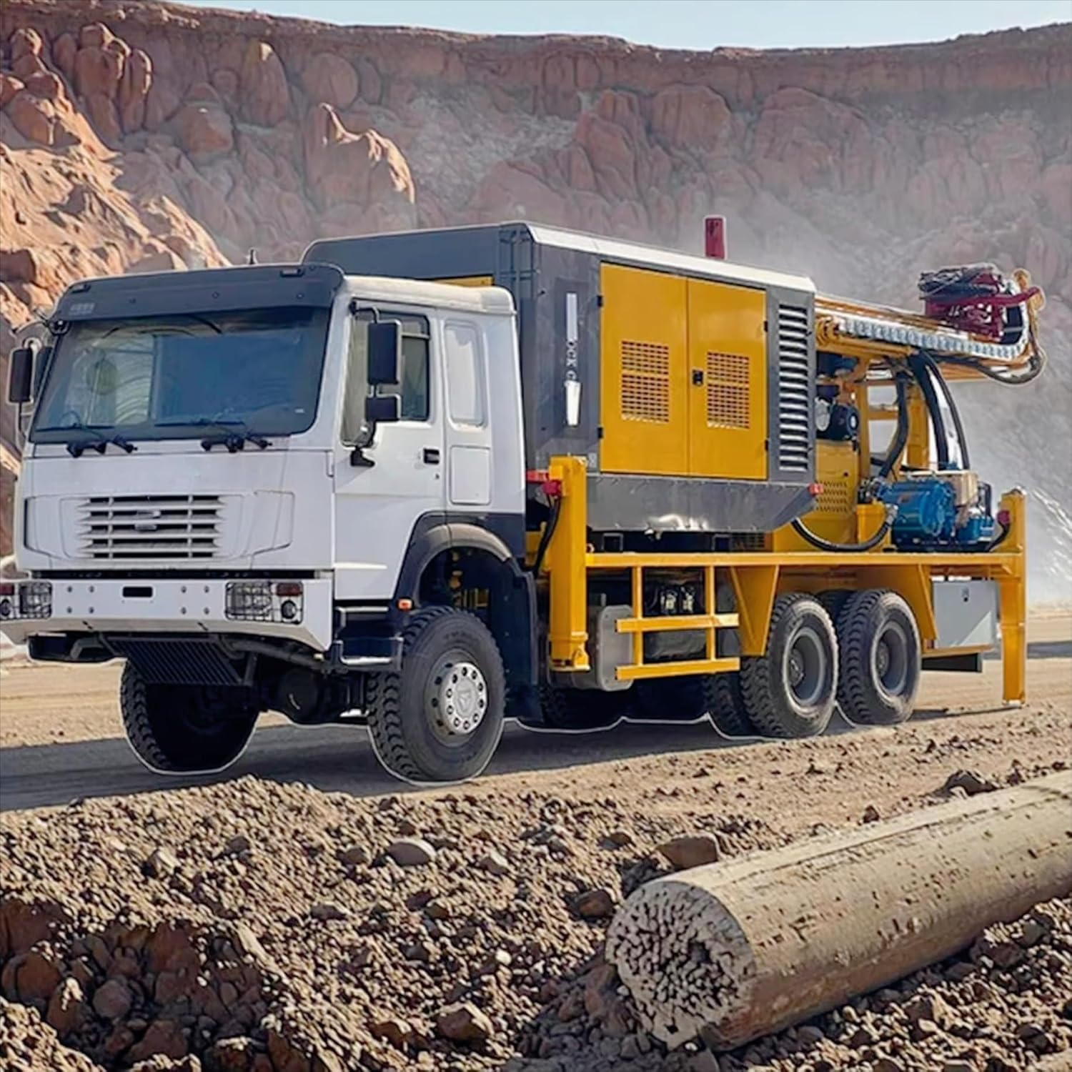 truck mounted water well drilling rig,hydraulic borehole drilling machine,deep well drill equipment review,truck mounted drill rig pros cons,best water well drilling rig for rural projects,should I buy a truck mounted drilling rig - detailed features and technical specifications