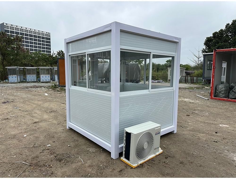 6.5x6.5 guard booth with AC and heat, 6.5x6.5 security booth review, portable guardhouse pros cons, best guard shack for outdoor office, should I buy a portable guard booth, guard shack worth buying performance testing and real-world results