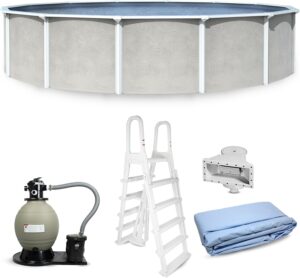 Image 1 of Blue Wave Belize 24 ft round pool review