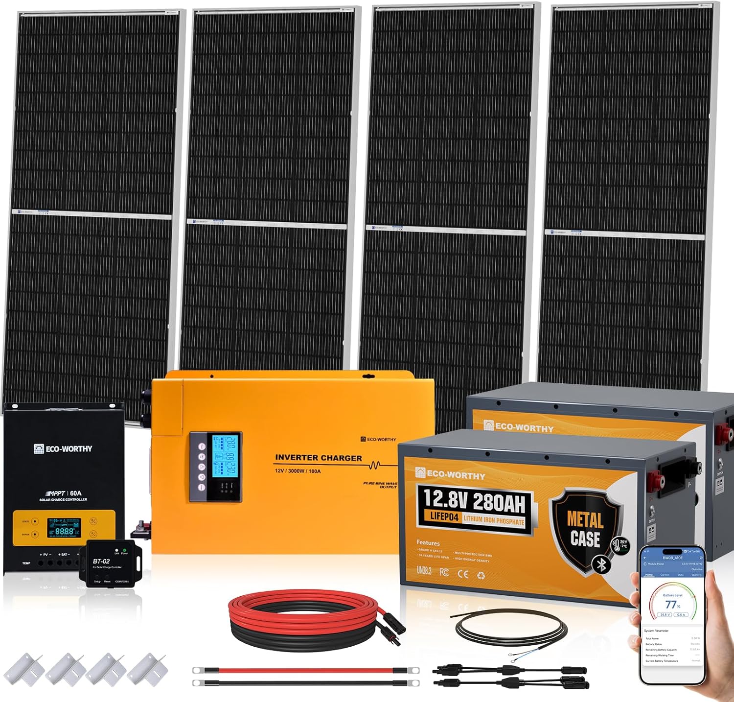 ECO-WORTHY solar kit review,ECO-WORTHY solar kit review and rating,is ECO-WORTHY solar kit worth buying,ECO-WORTHY solar kit review pros cons,ECO-WORTHY solar kit review honest opinion,ECO-WORTHY solar kit review verdict - detailed features and technical specifications