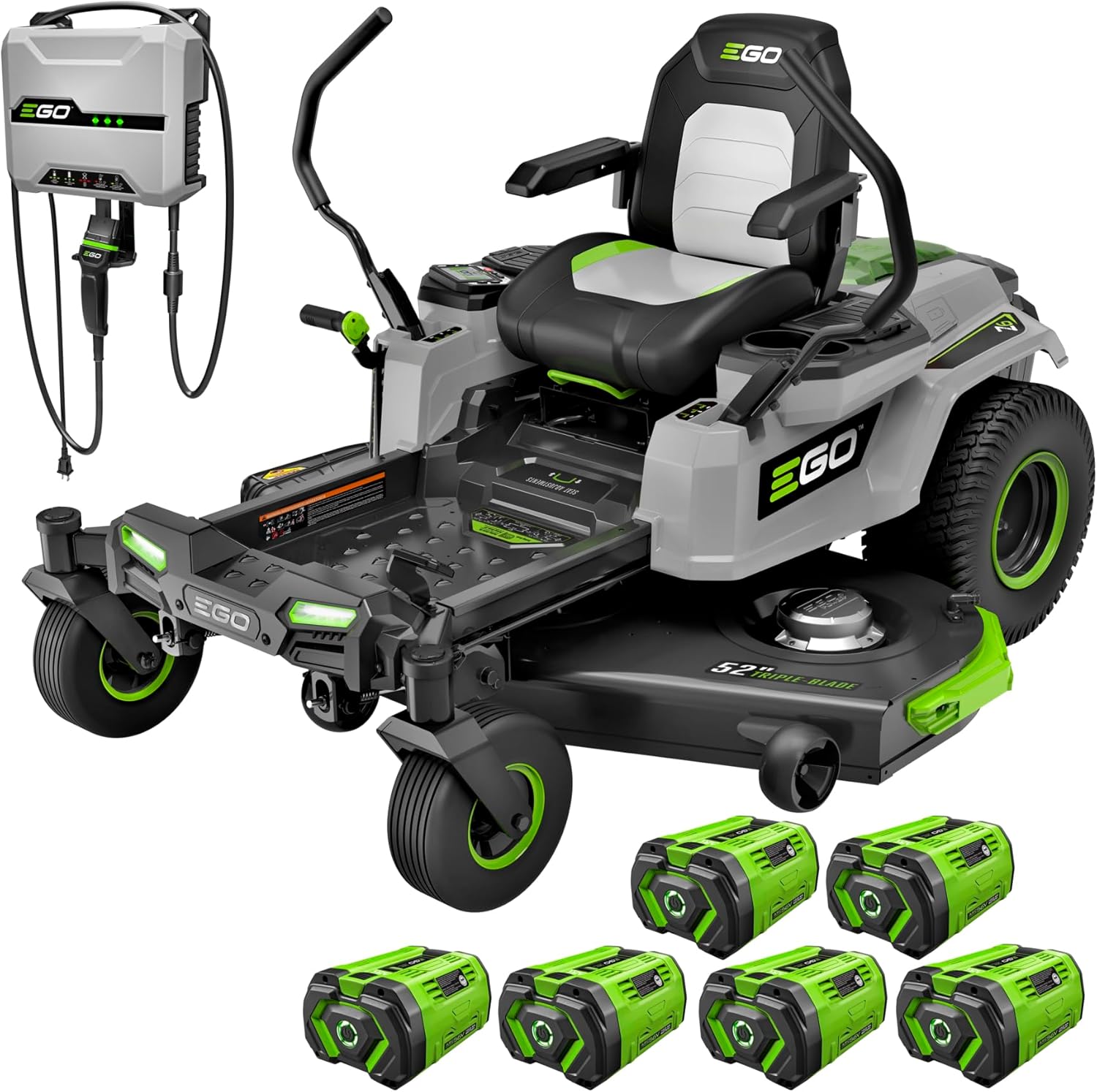 EGO Z6 zero turn mower review,EGO Z6 vs gas mower,EGO Z6 pros cons,is EGO Z6 worth buying,best battery powered zero turn mower,EGO Z6 battery life - detailed features and technical specifications