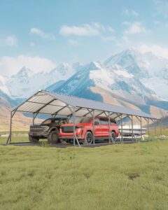 Image 1 of GarveeLife 20x40 metal carport review