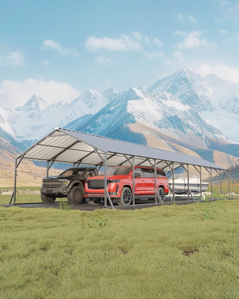 Image 1 of GarveeLife 20x40 metal carport review