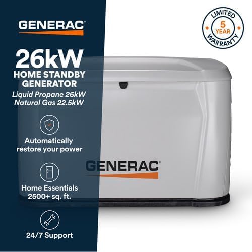 Generac 26kW home standby generator review,best whole house generator,Generac 26kW pros cons,is Generac 26kW worth buying,Generac 26kW vs alternatives,Generac 26kW honest review performance testing and real-world results