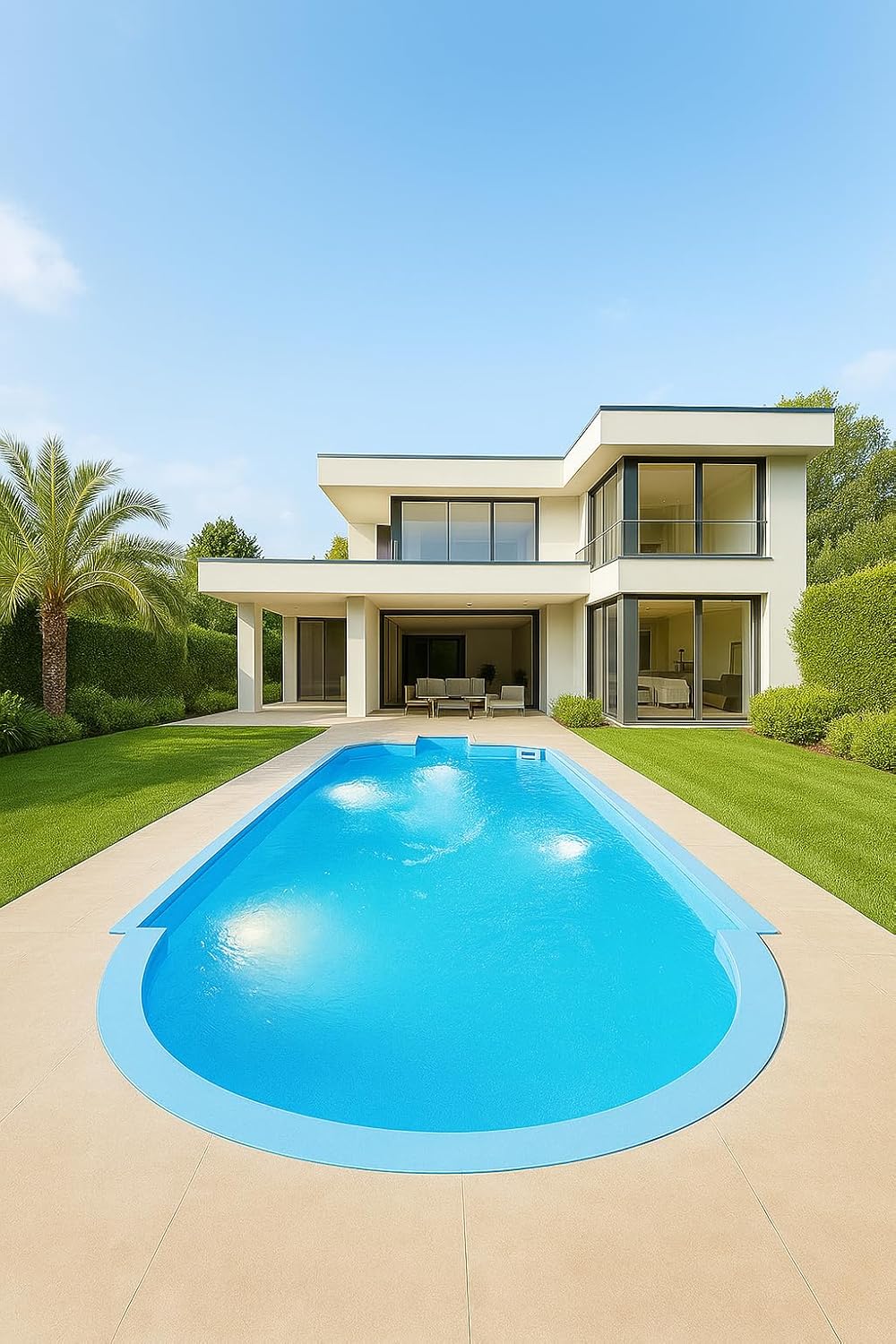 H-Dot fiberglass pool review,H-Dot Roman style pool,fiberglass pool pros cons,prefab swimming pool worth buying,best fiberglass pool for backyard,should I buy a fiberglass pool - detailed features and technical specifications