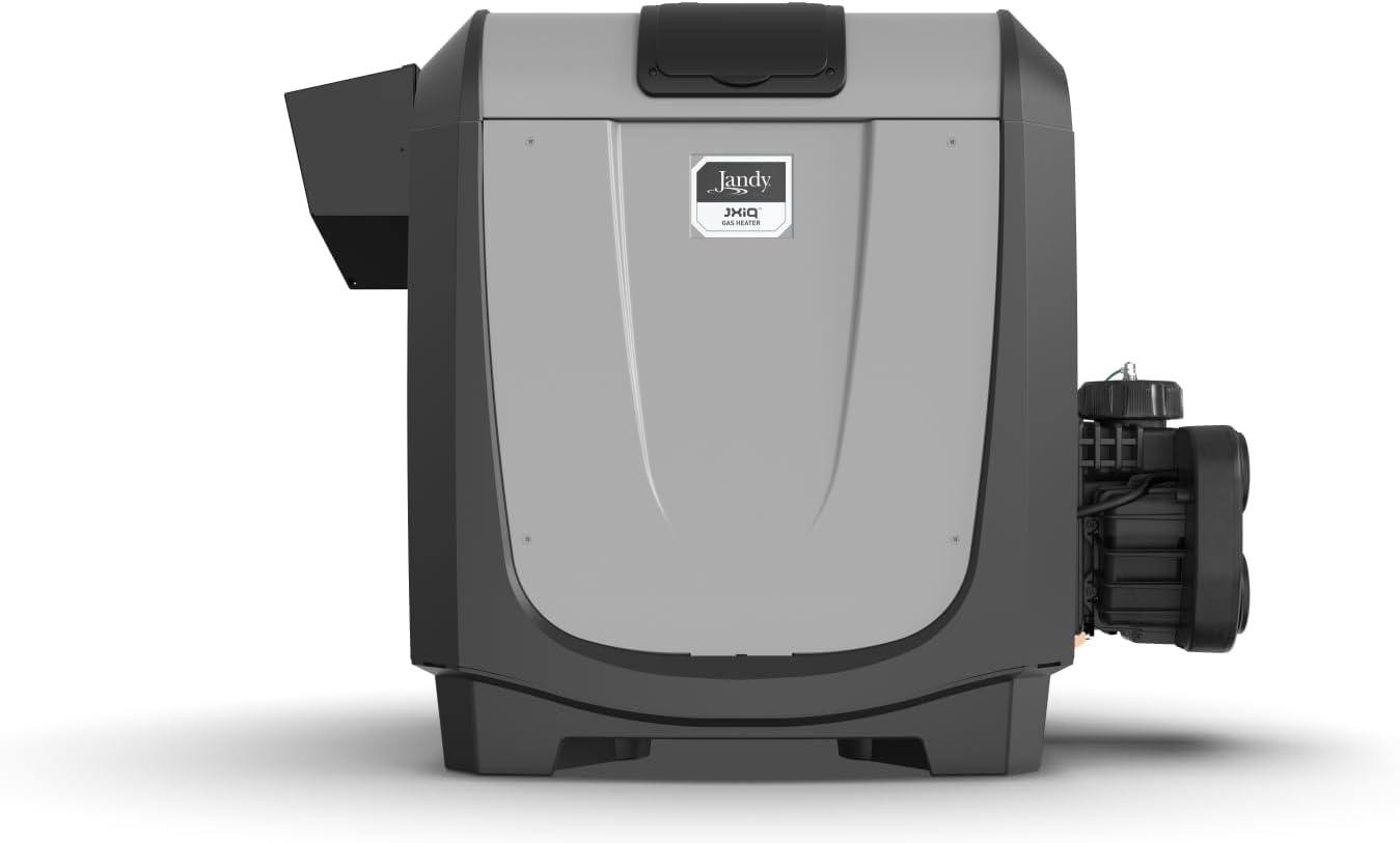 Jandy JXiQ Propane Gas Heater review,Jandy JXiQ 400K BTU review,Jandy JXiQ vs Hayward pool heater,Jandy JXiQ propane heater pros cons,best propane pool heater for spa,should I buy Jandy JXiQ heater - detailed features and technical specifications