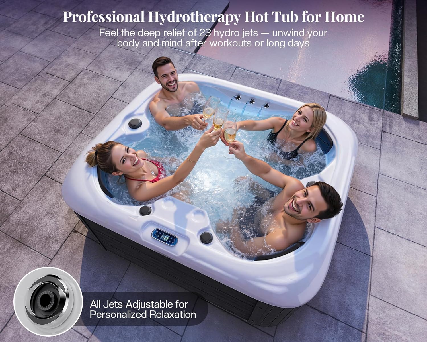 Step-by-step guide for Jocisland 4 person outdoor hot tub review,best 4 person hot tub,Jocisland hot tub pros cons,plug and play hot tub worth buying,Jocisland acrylic hot tub review,should I buy Jocisland hot tub - complete tutorial