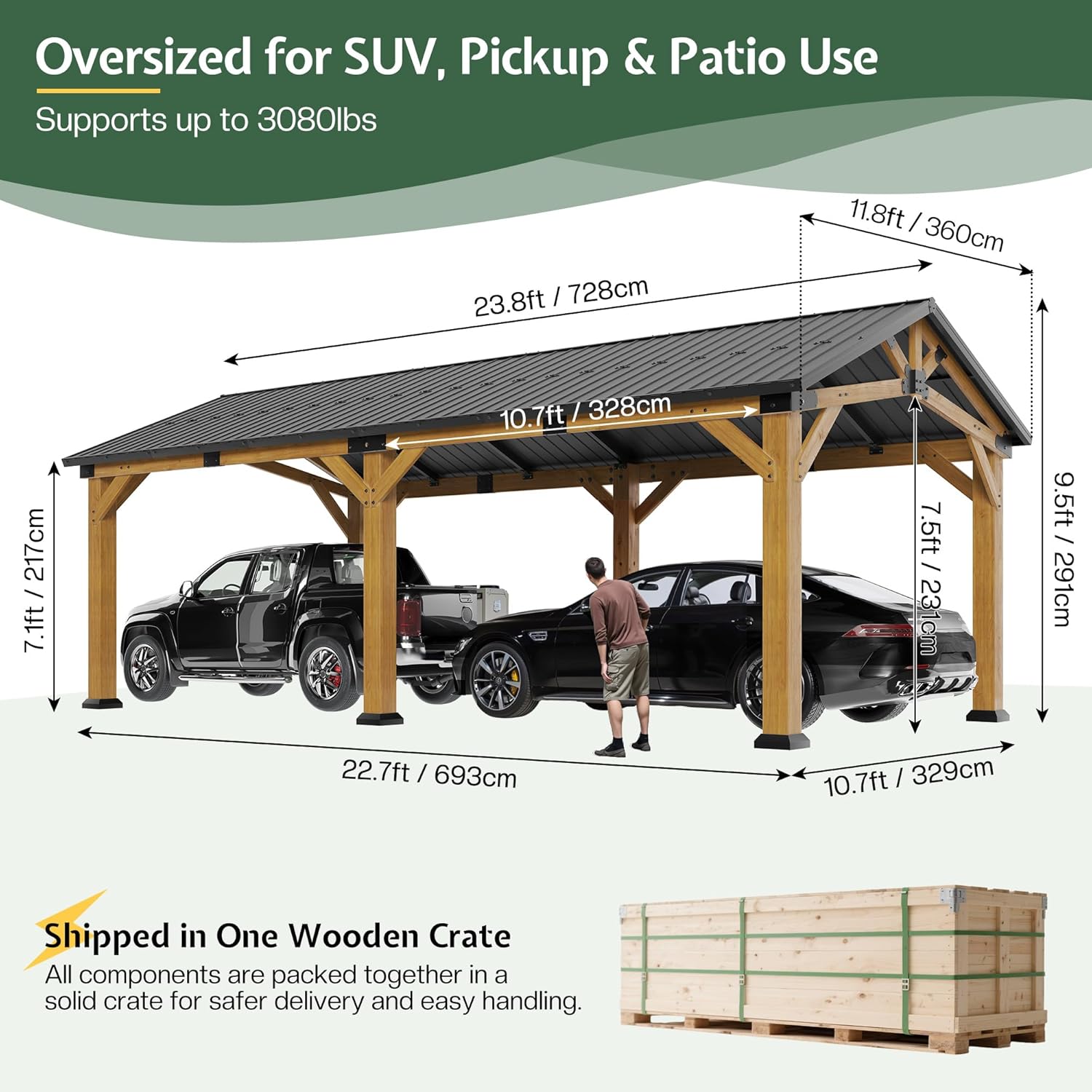 Jocisland cedar wood carport review,Jocisland carport review and rating,is Jocisland carport worth buying,Jocisland carport review pros cons,Jocisland carport review honest opinion,Jocisland cedar carport review verdict unboxing and complete package contents