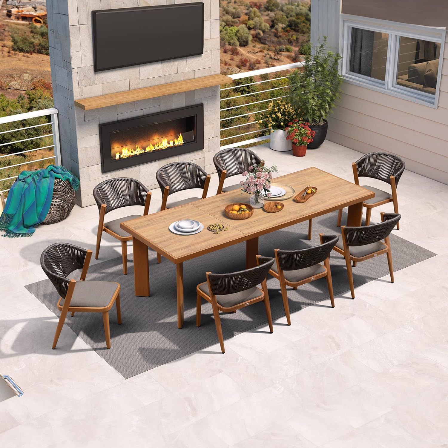 PURPLE LEAF patio dining set review,PURPLE LEAF outdoor dining set review and rating,is PURPLE LEAF dining set worth buying,PURPLE LEAF 8 piece set review pros cons,PURPLE LEAF patio set review honest opinion,PURPLE LEAF aluminum dining set review verdict - detailed features and technical specifications