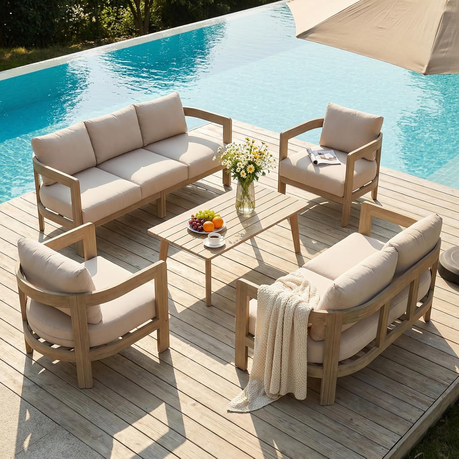 SUNSITT 5-piece outdoor patio furniture set review,SUNSITT acacia wood patio set review and rating,is SUNSITT patio furniture set worth buying,SUNSITT outdoor conversation set review pros cons,SUNSITT 5-piece set review honest opinion,SUNSITT patio furniture review verdict - detailed features and technical specifications