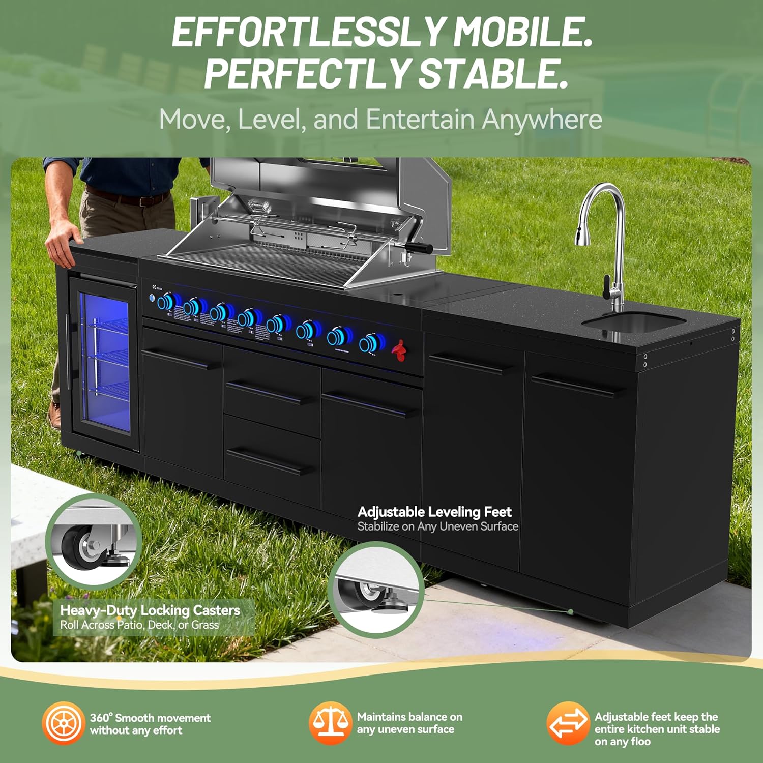 VESTIVIUM 112 all-in-one outdoor kitchen review,outdoor kitchen worth buying,modular grill station pros cons,best propane outdoor kitchen,should I buy VESTIVIUM outdoor kitchen,VESTIVIUM modular kitchen vs alternatives performance testing and real-world results