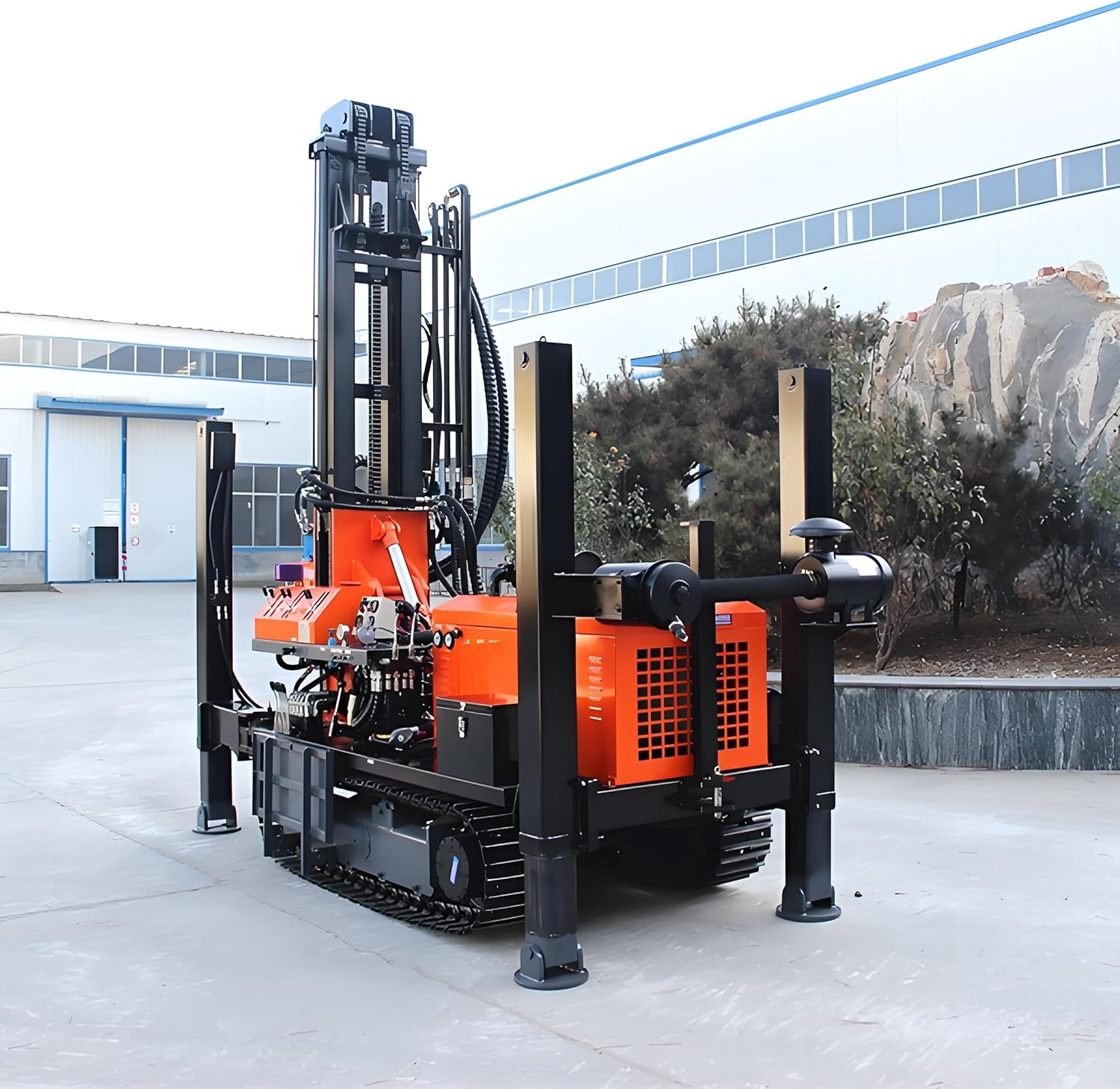 buy mini borehole drilling rig,portable crawler well drilling machine,compact ground drill equipment,mini borehole drilling rig pros cons,is mini well drill worth buying,best portable borehole drilling equipment unboxing and complete package contents