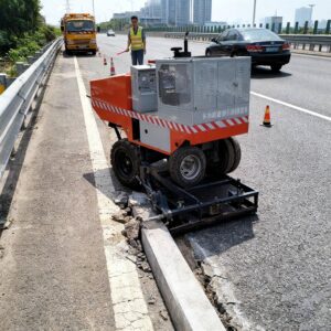 Image 1 of concrete curb slipform machine review