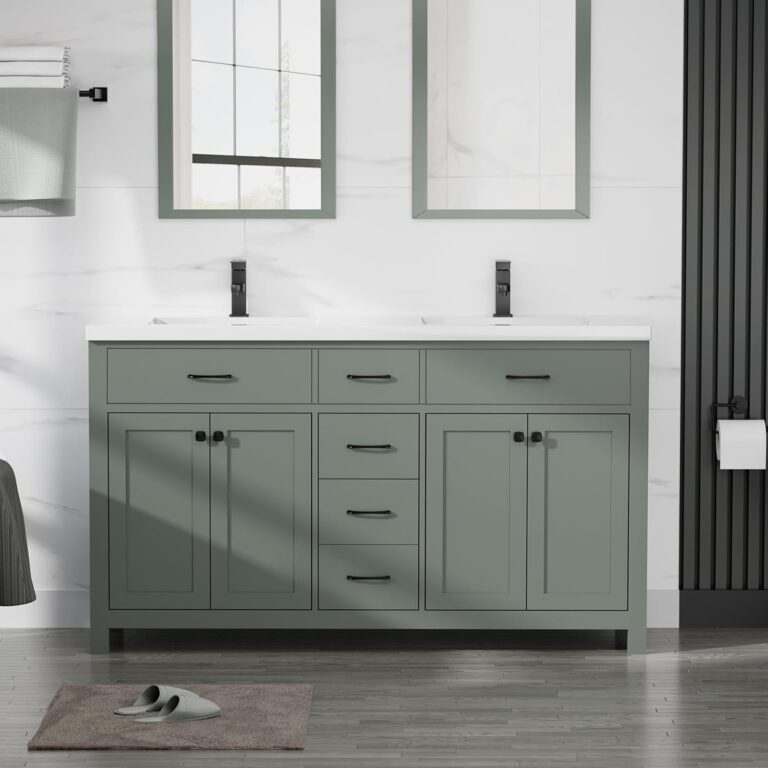LUCKWIND 60 Inch Bathroom Vanity Review: Honest Pros & Cons 1 Image 1 of LUCKWIND 60 inch bathroom vanity review