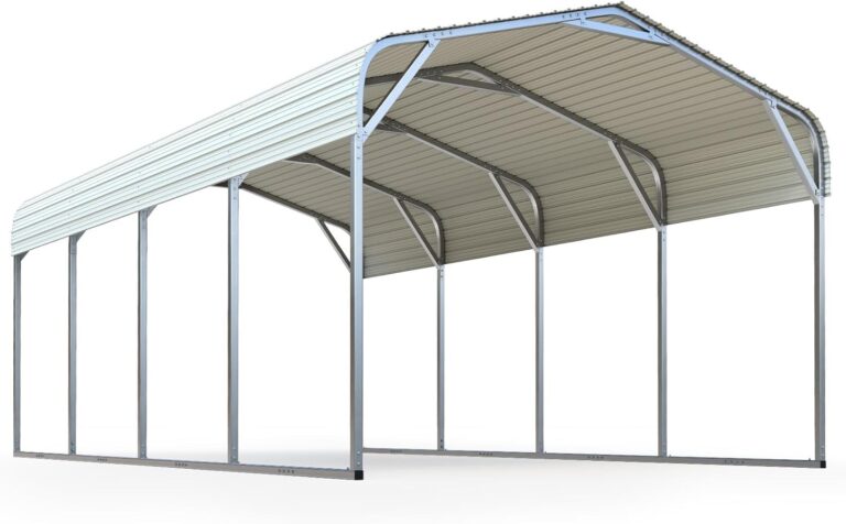 Quictent 12x20 Carport Review: Honest Pros & Cons 8 Image 1 of Quictent 12x20 carport review